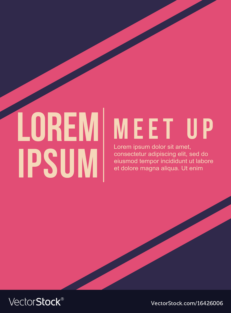 Modern Abstract Backgrounds - Meetup Style