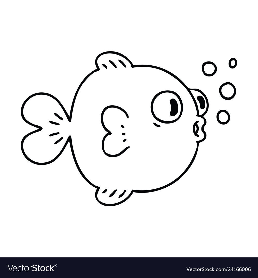 How to Draw a Cartoon Fish