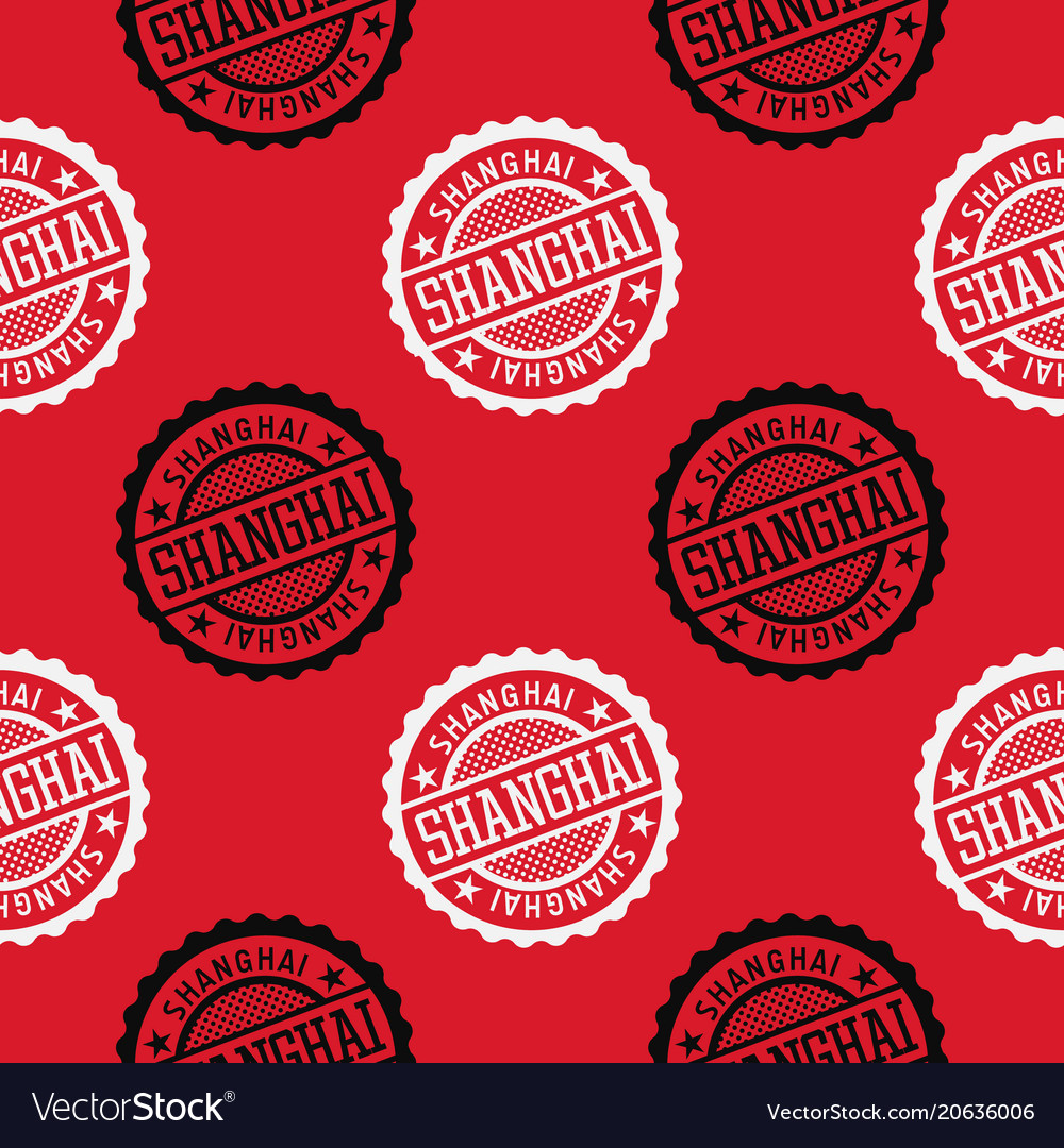 Shanghai seamless pattern