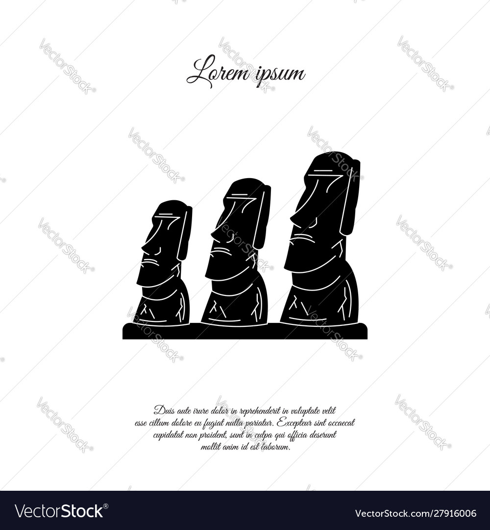 Moai - Free monuments icons