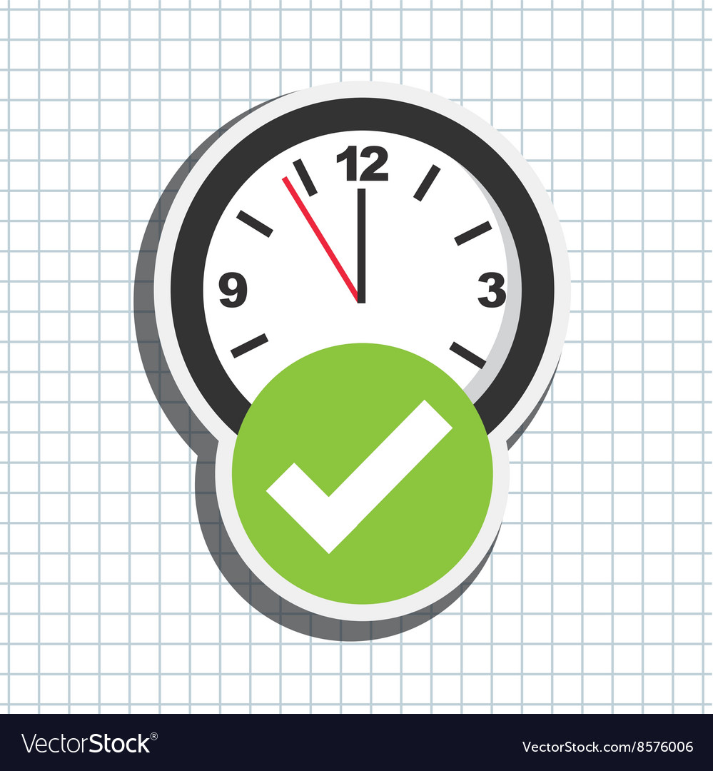 Stop time icon Royalty Free Vector Image - VectorStock