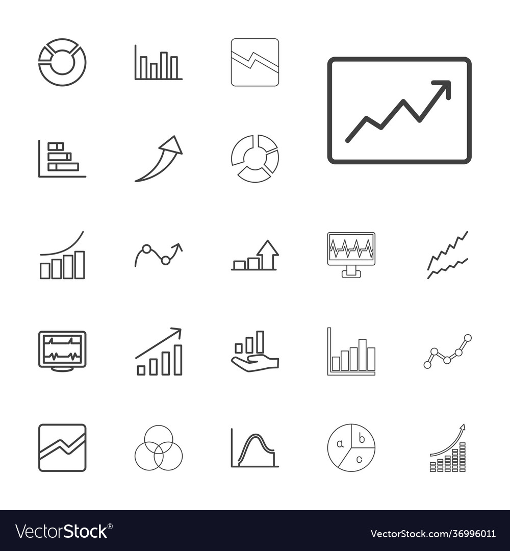 22 graph icons