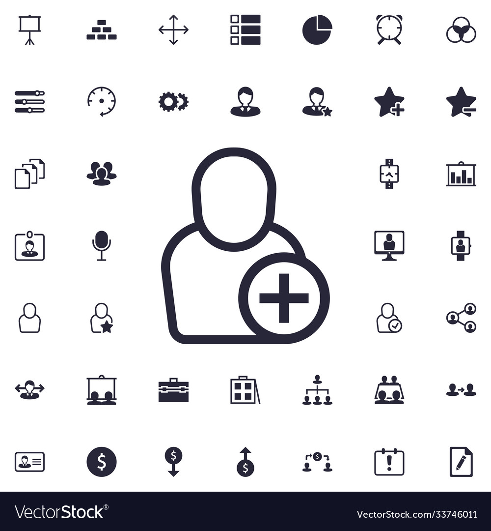 Add user icon