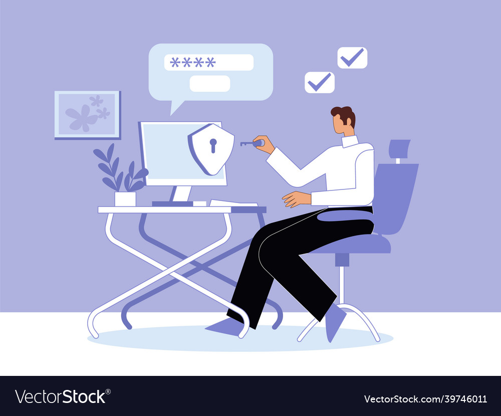 Insert password concept