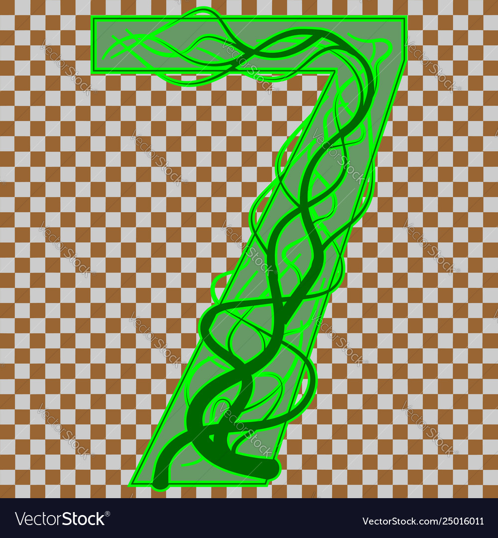 Numeral 7 decimal system