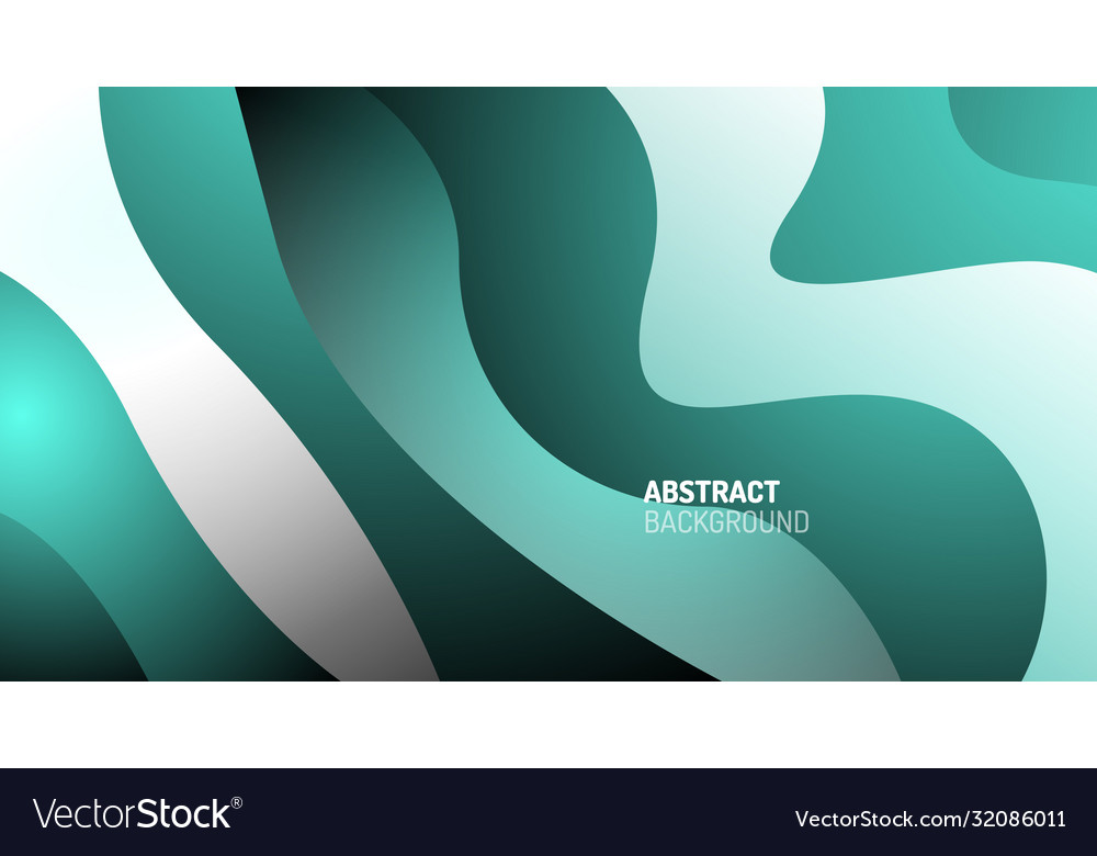 Wave pattern fluid gradients abstract lines vector image Wave pattern fluid gradients abstract lines