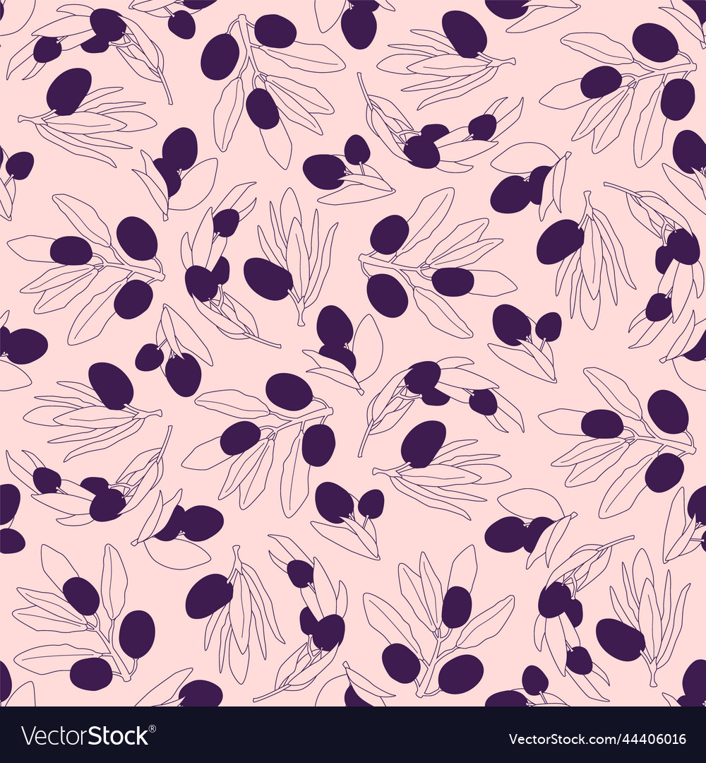 Flat linear seamless pattern Vector Image Flat linear seamless pattern