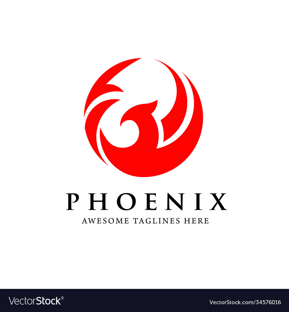 Phoenix circle Vector Image Phoenix circle