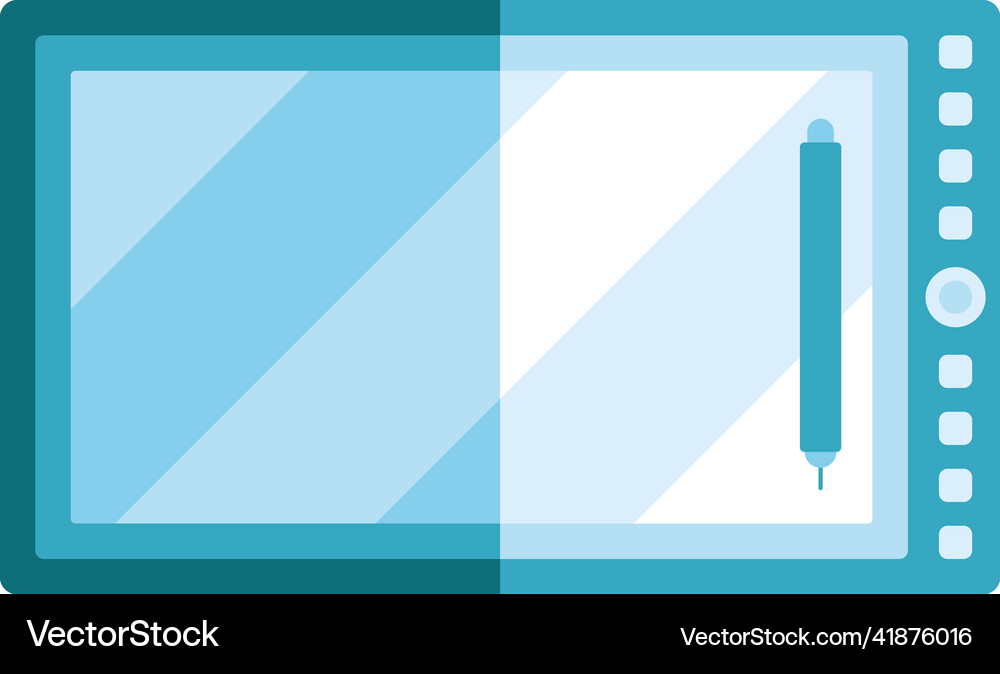 Using Tablet Vector Tablet device tech Royalty Free Vector Image - VectorStock