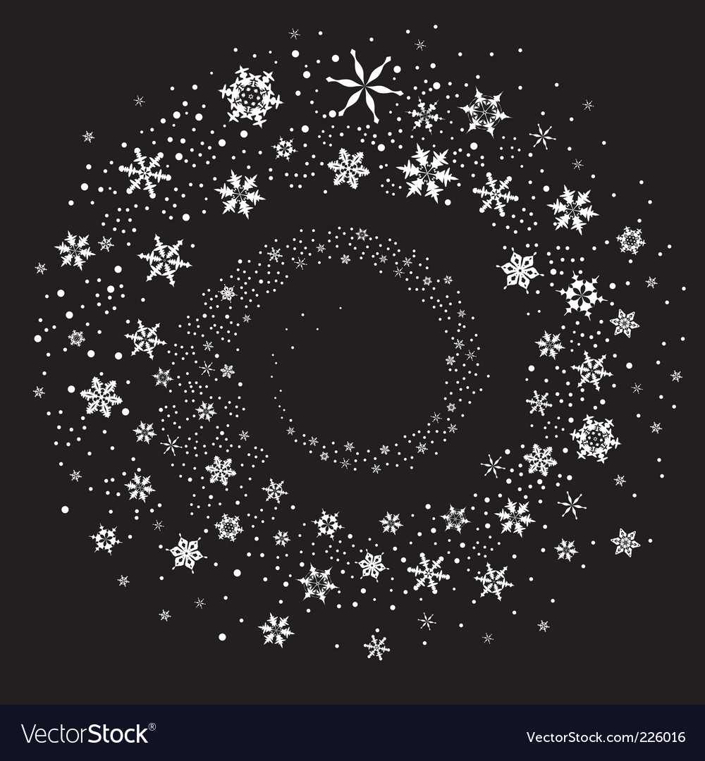 Winter Swirls & Snowflakes