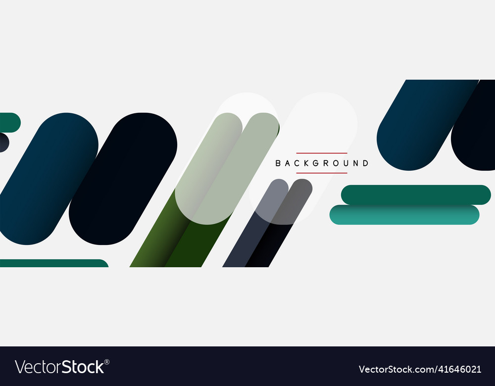 Abstract background round shapes lines Vector Image Abstract background round shapes lines