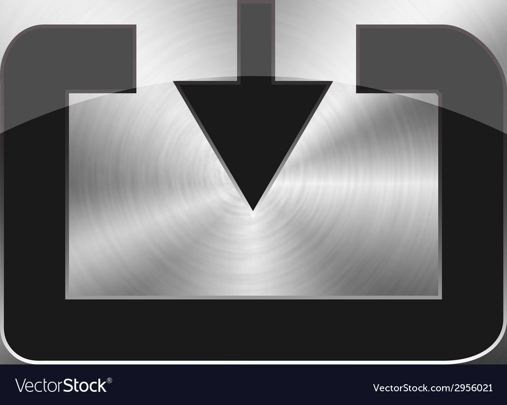 Chrome button