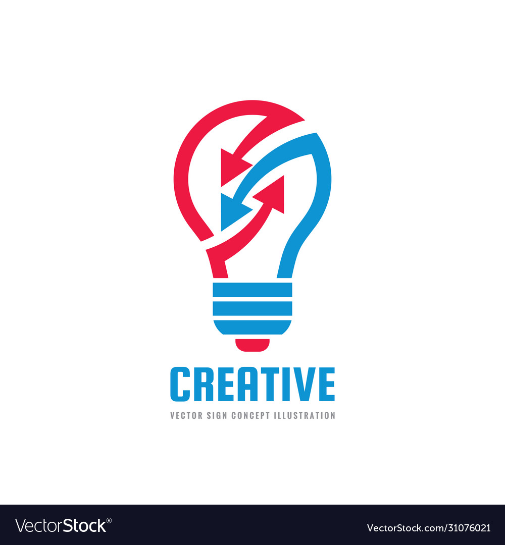 Creative idea - logo template concept