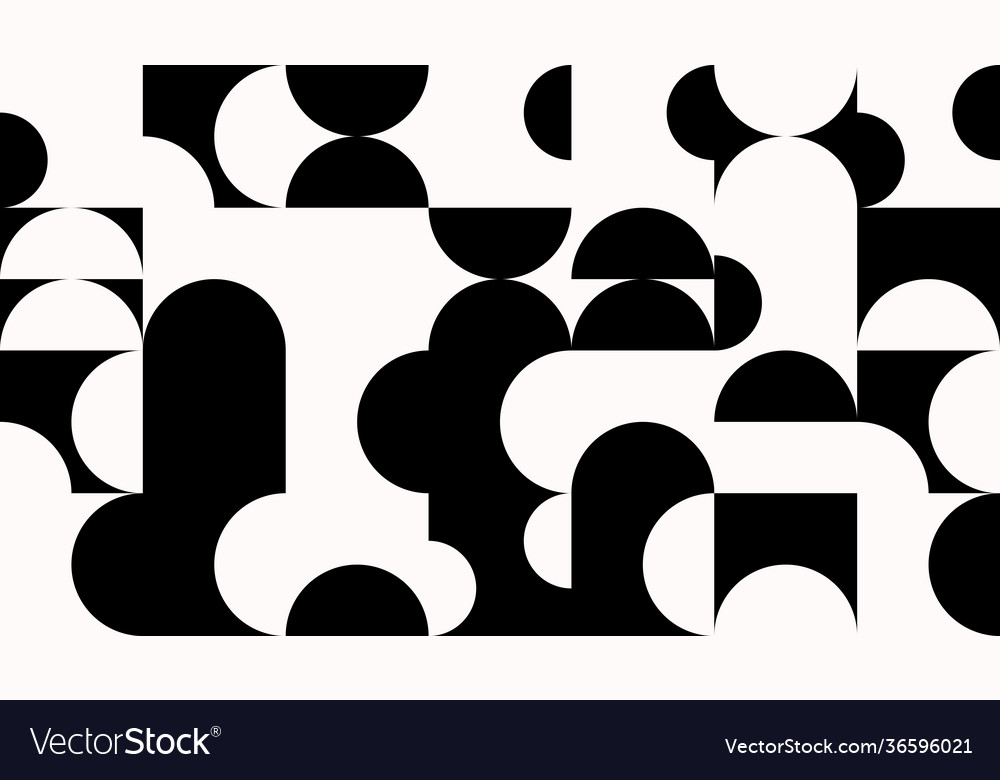 Monochrome abstract pattern