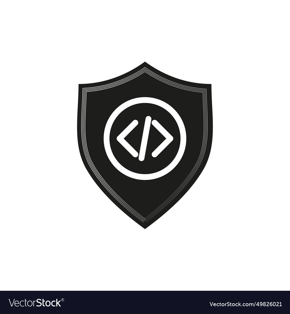 Programming coding icon security protection