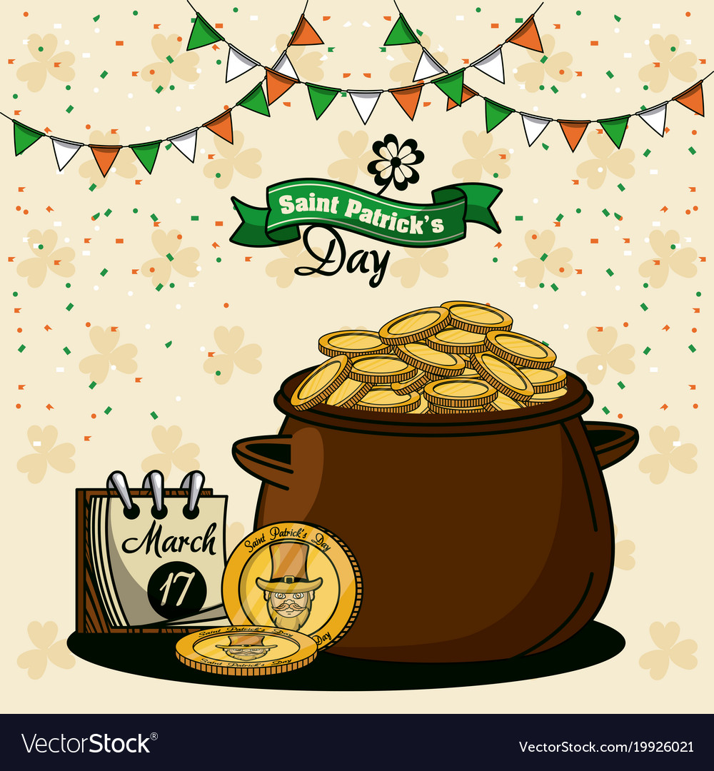 Saint patricks day cartoons Royalty Free Vector Image