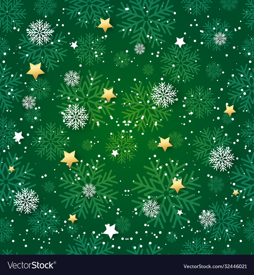 Snowflake Holiday Pattern