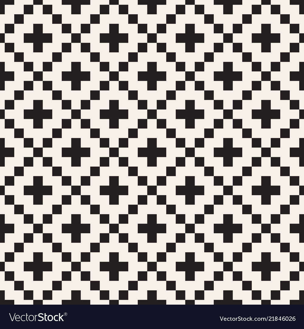 Geometric Seamless Pattern - Abstract Lines