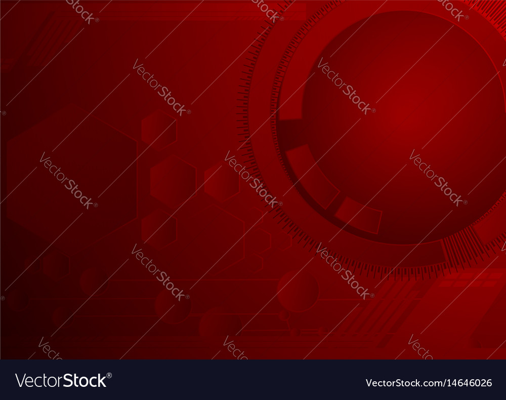 Gray abstract hexagon and circle lines background