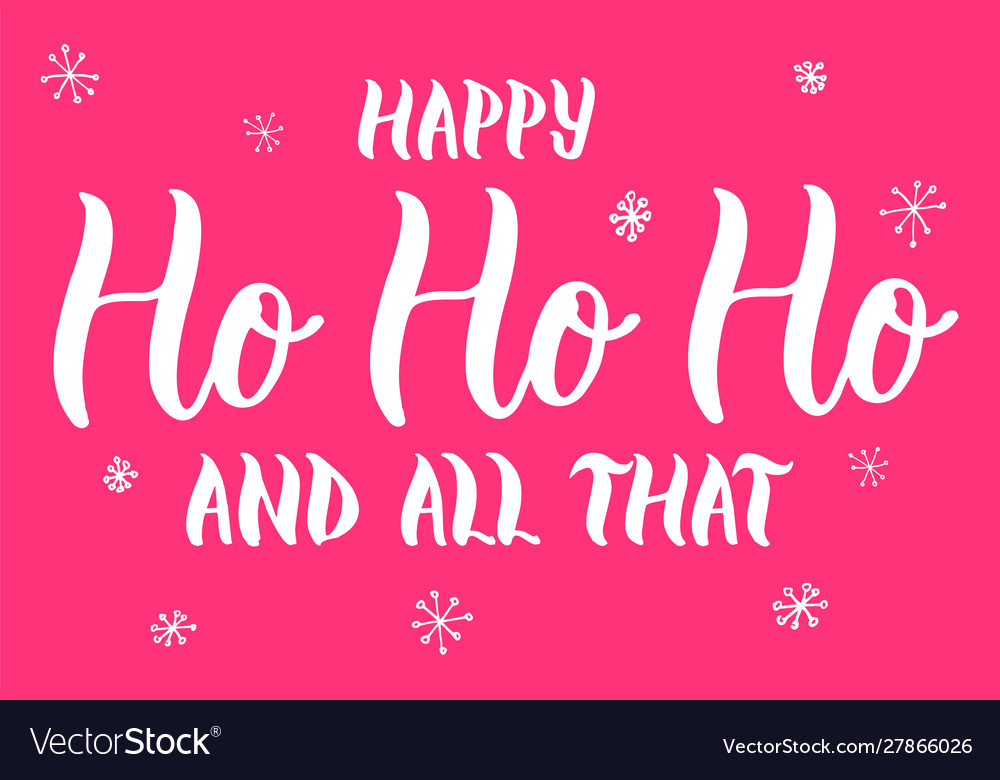 Ho ho script