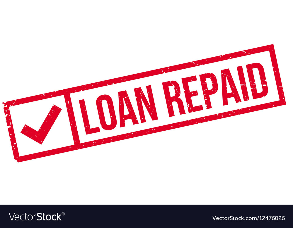 Loan repaid stamp