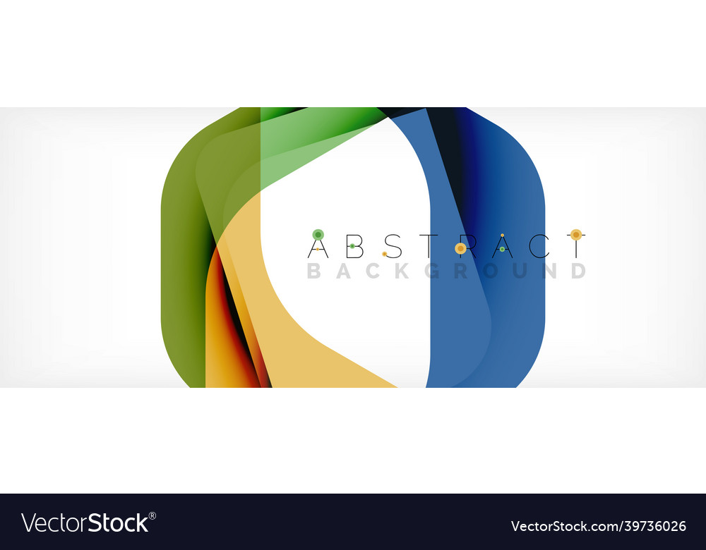 Minimal abstract background - color overlapping Vector Image Minimal abstract background - color overlapping