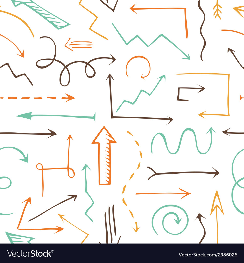 Sketchy Arrow Pattern