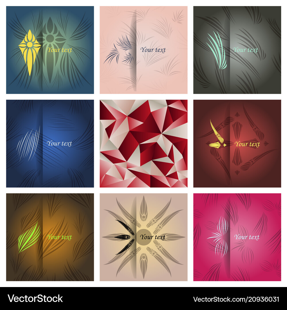 Abstract creative concept multicolored background Vector Image