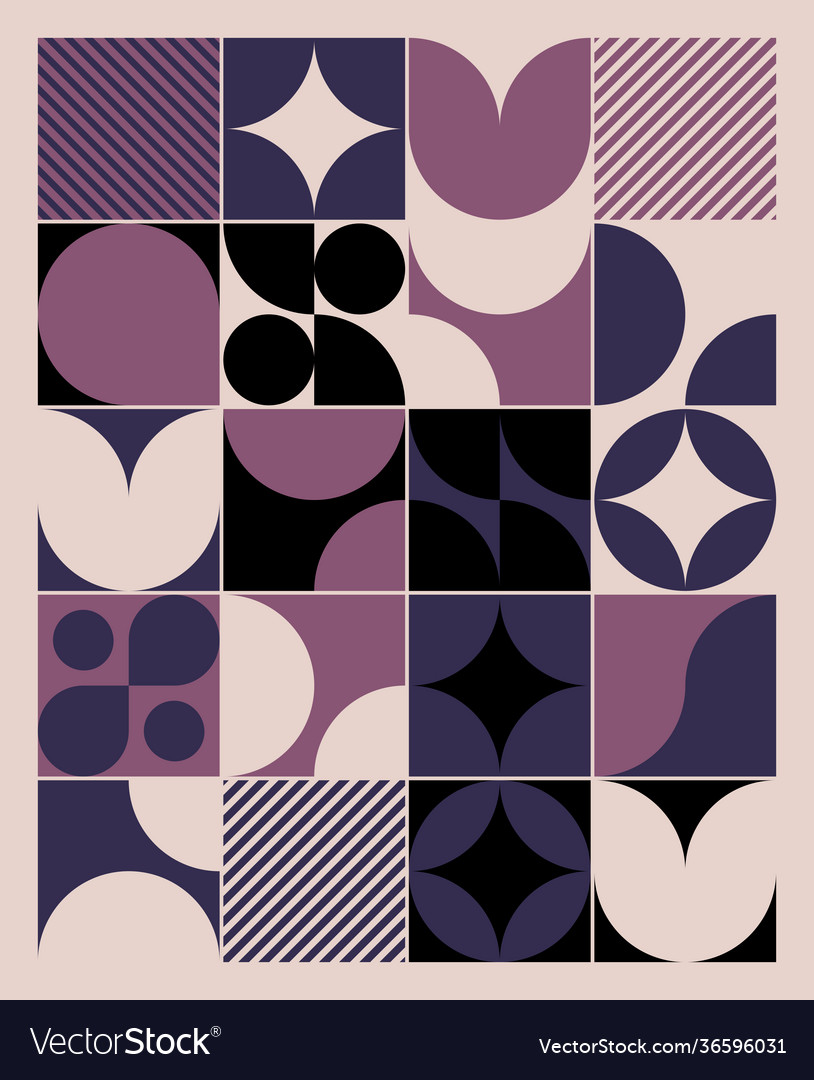 Abstract pattern design elements vector image Abstract pattern design elements