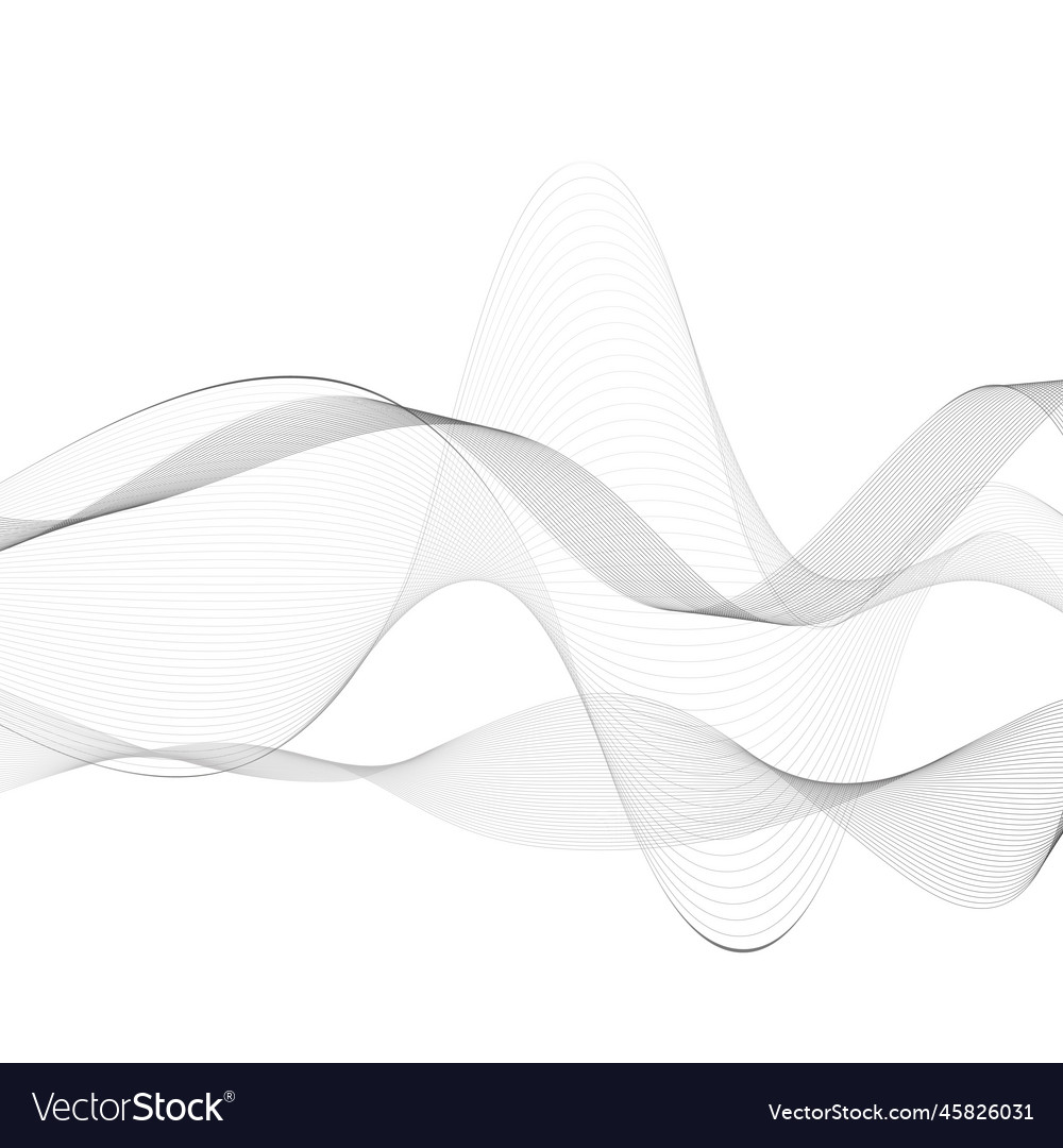 Abstract wave element for design digital vector image Abstract wave element for design digital