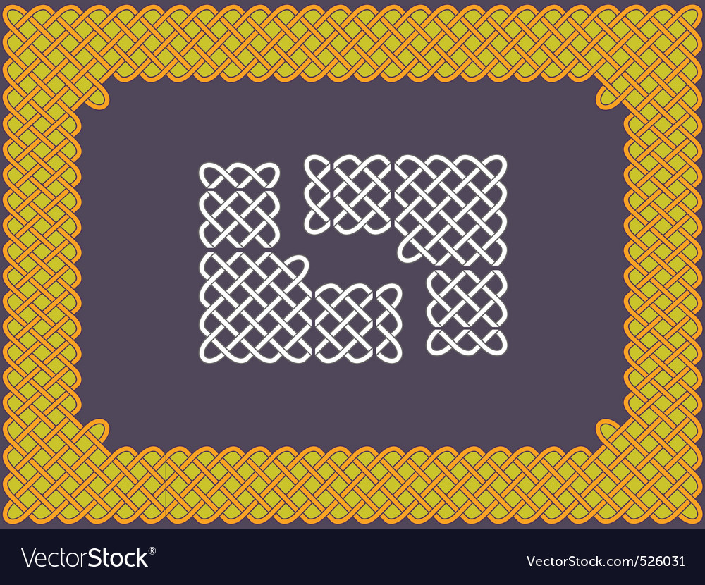 Background with a frame