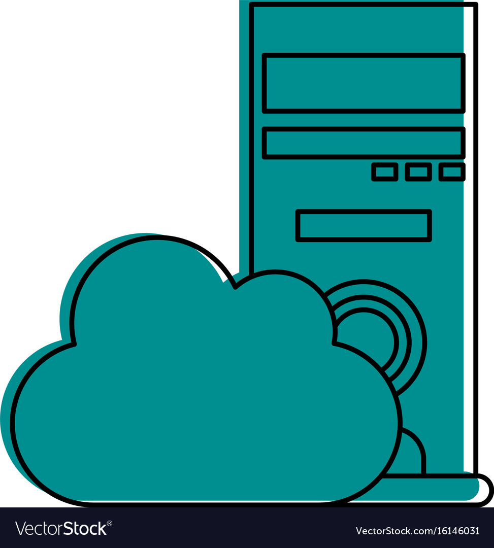 Cpu tower icon image