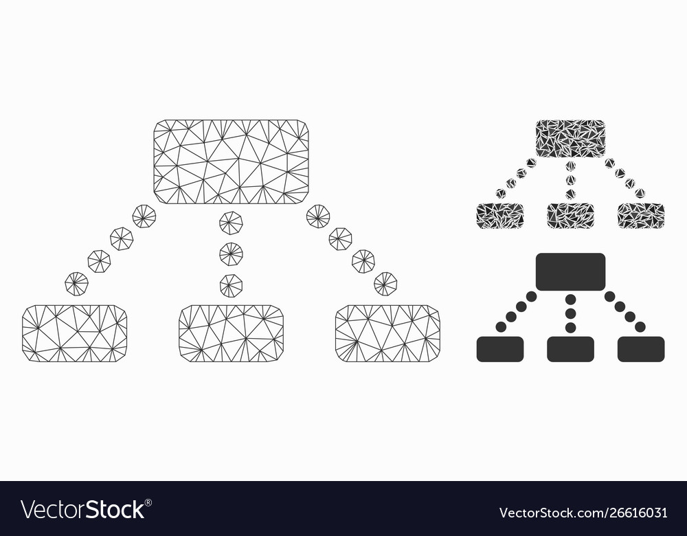 Hierarchy mesh network model and triangle