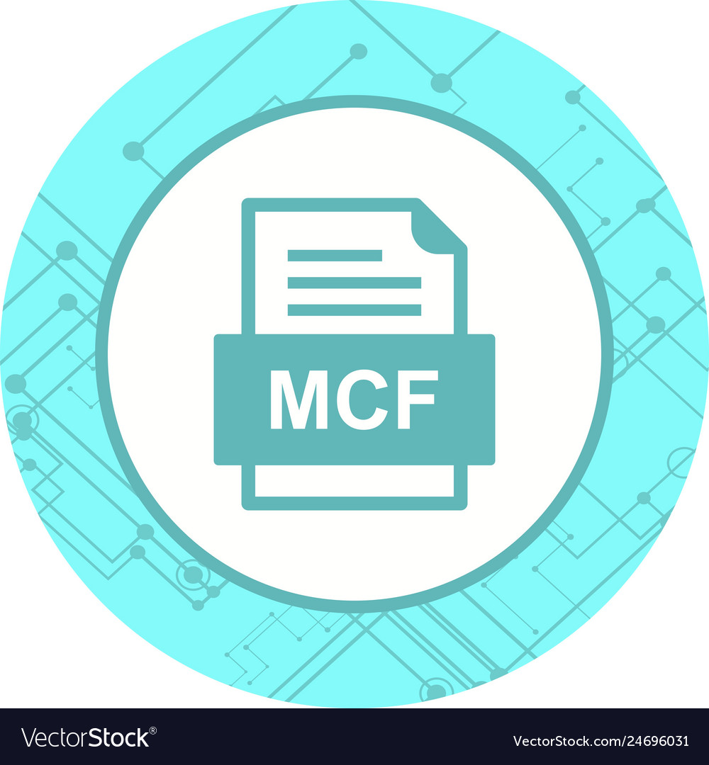 Mcf file document icon