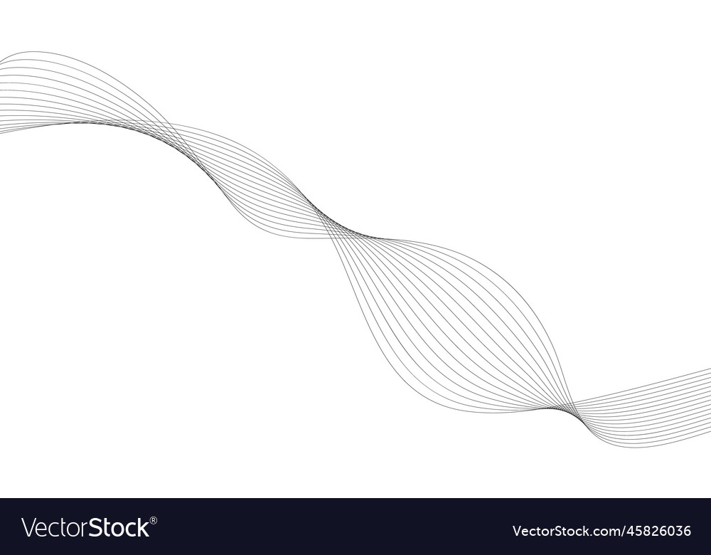 Abstract wave element for design digital vector image Abstract wave element for design digital