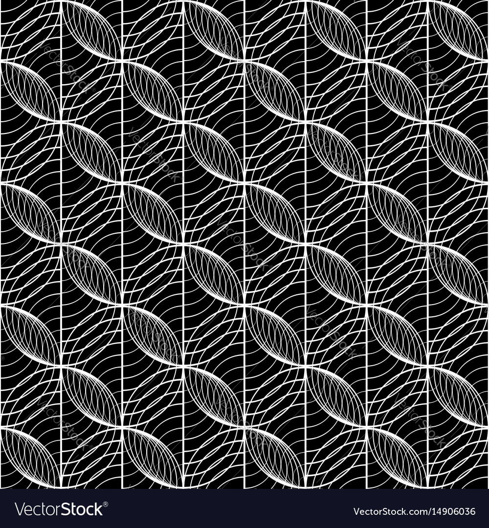 Design seamless monochrome pattern