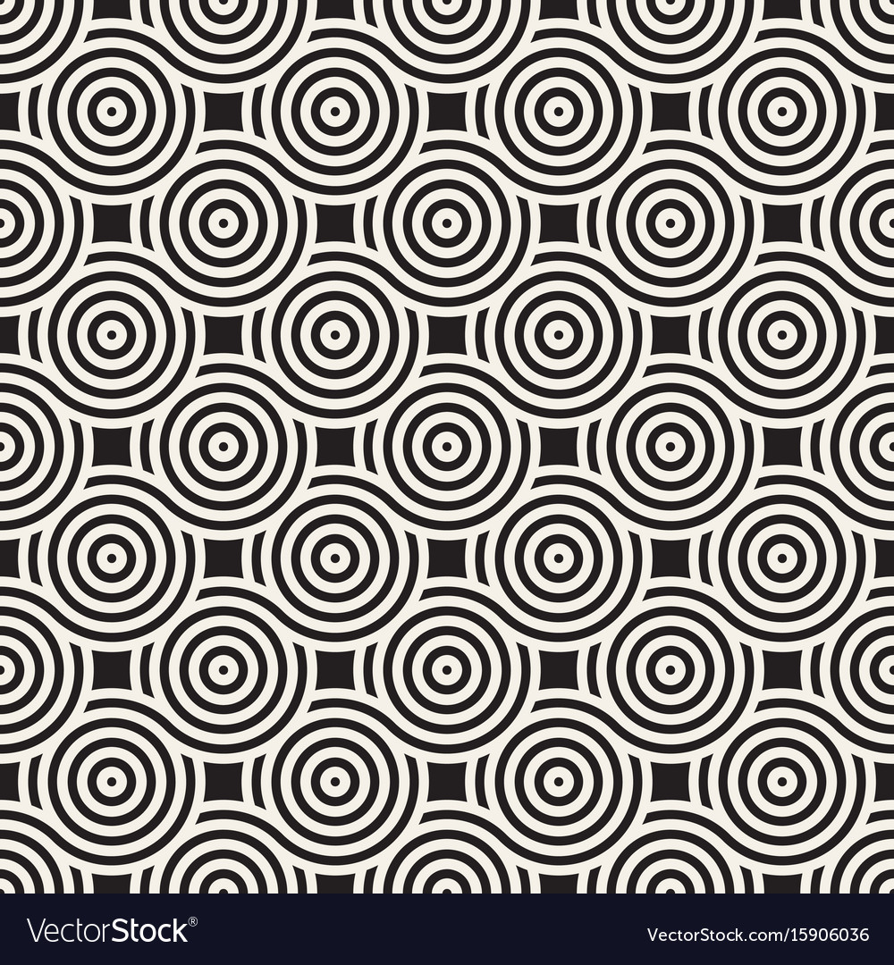 Seamless geometric pattern composed