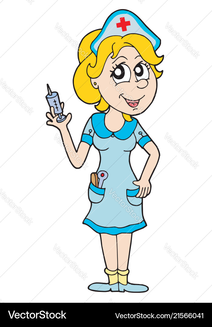 Nurse Royalty Free Vector Image - VectorStock