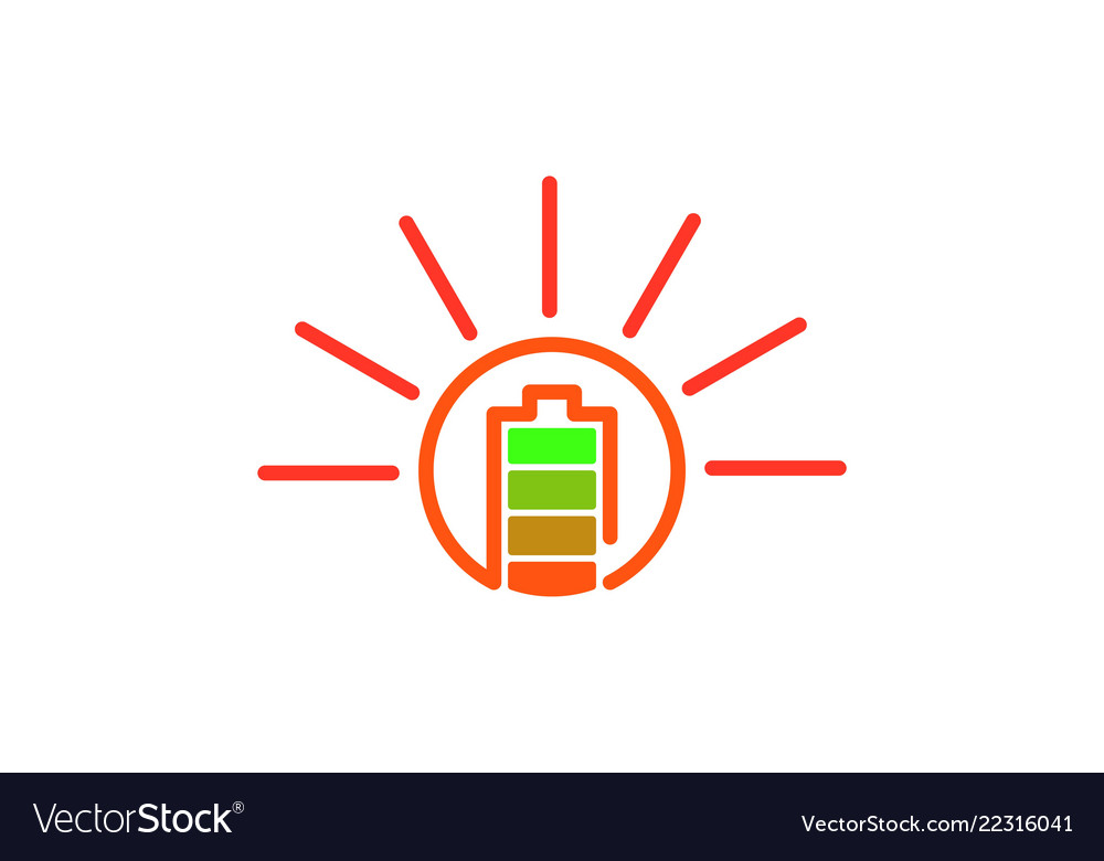 Solar Battery Logo Concepts