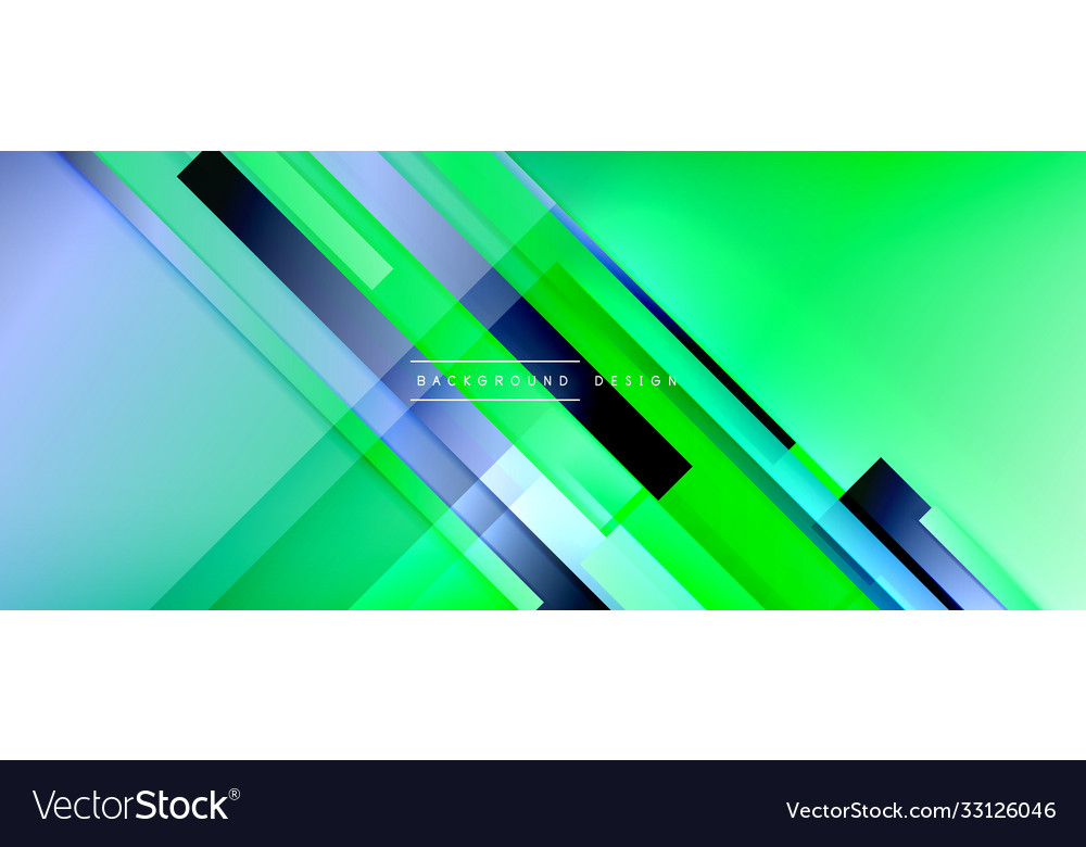 Dynamic lines on fluid color gradient trendy