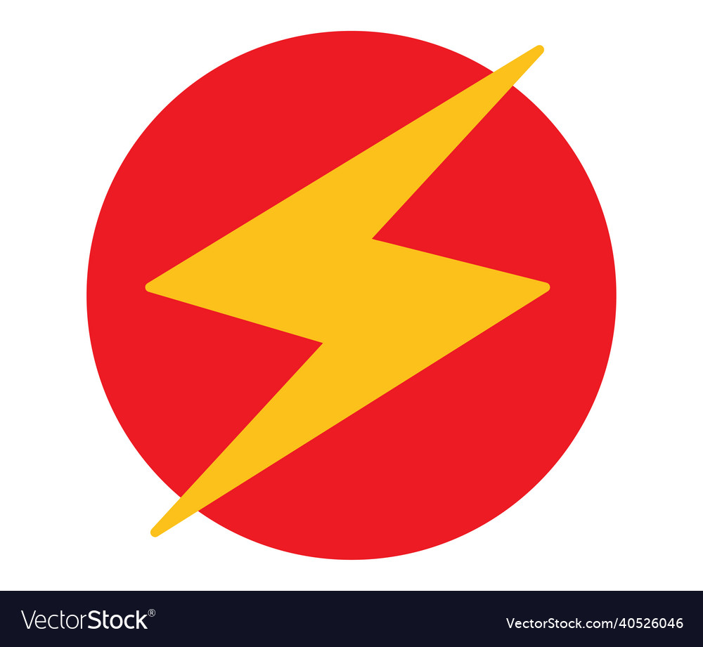 Lightning icon design