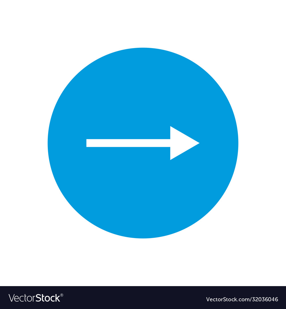 Next arrow or right direction block style icon