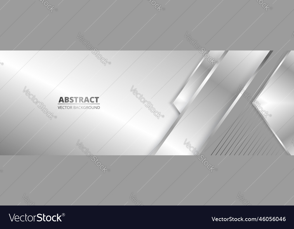 Silver Gradient Abstract Background