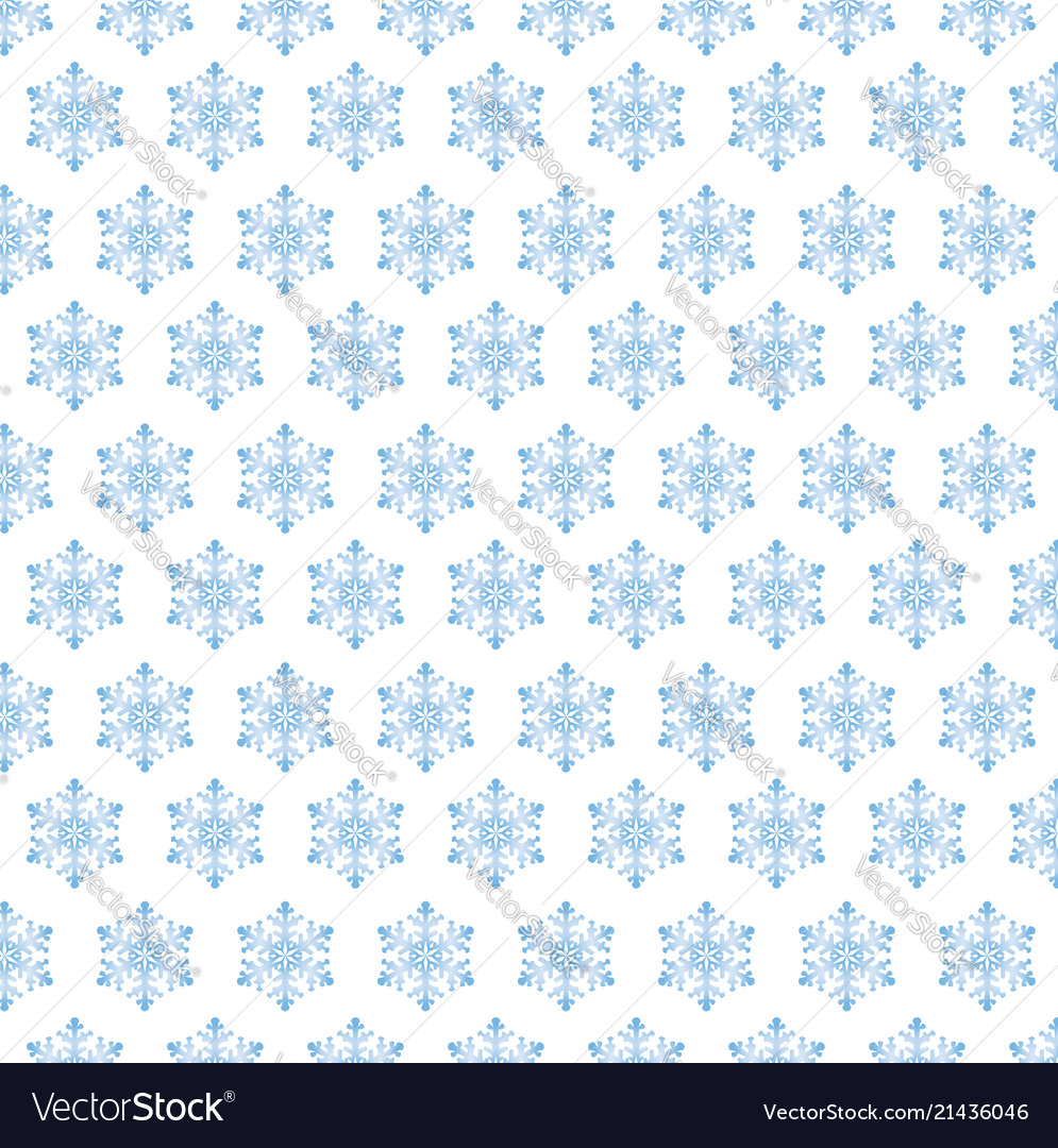 Snowflake pattern background