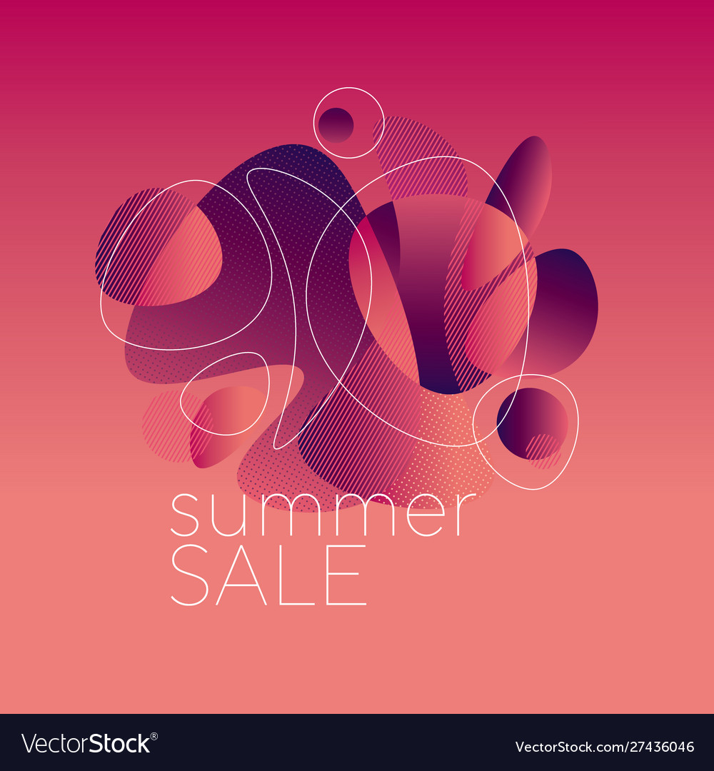 Wavy liquid forms dynamic composition web