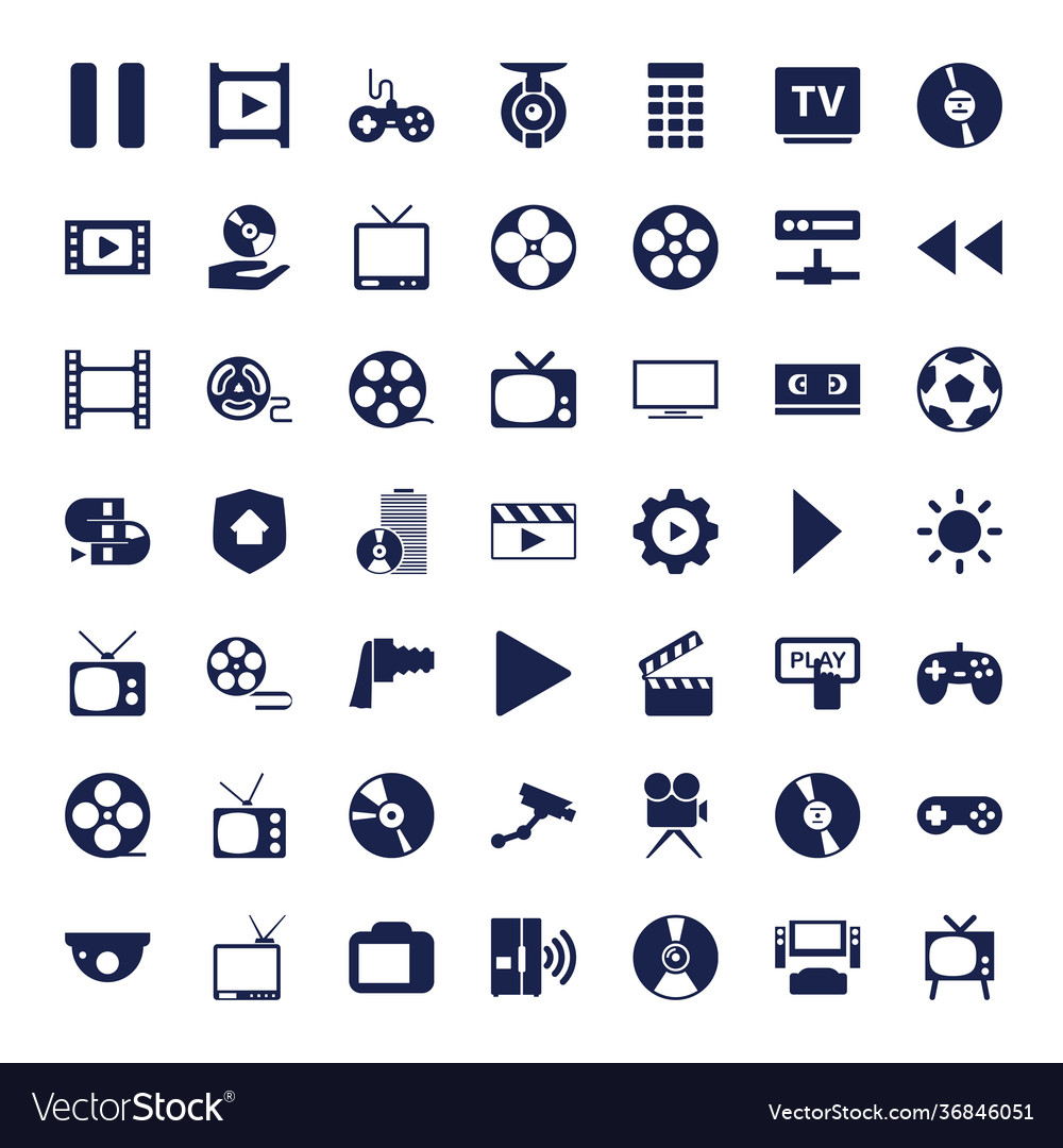 49 video icons