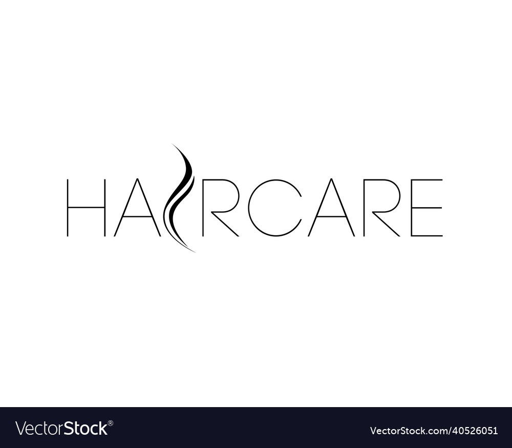 Hair care logo design