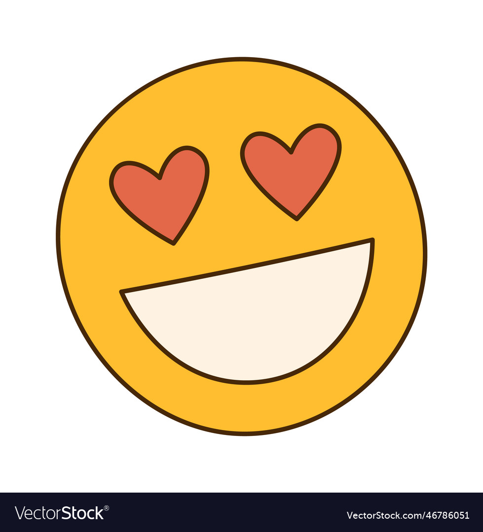 Love smile icon Royalty Free Vector Image - VectorStock