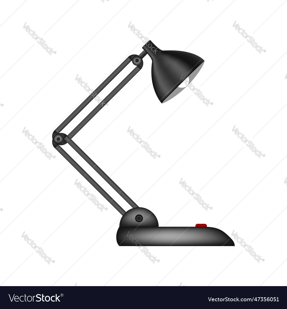 Realistic task table desk lamp