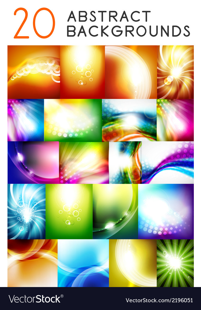 Shiny smooth color abstract backgrounds